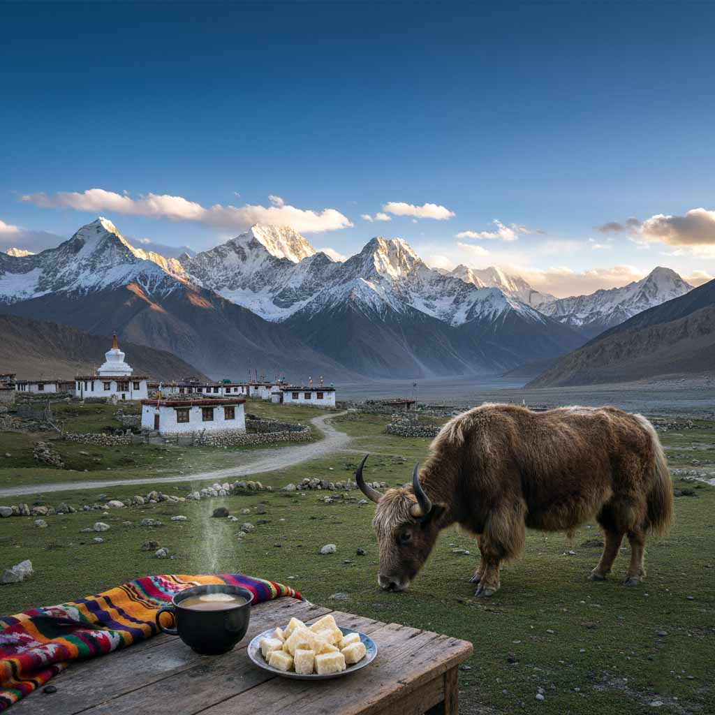 Yak Cheese and Milk