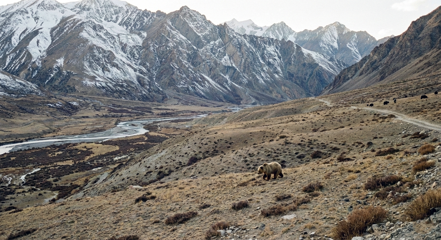Himalayan Brown Bear Ladakh