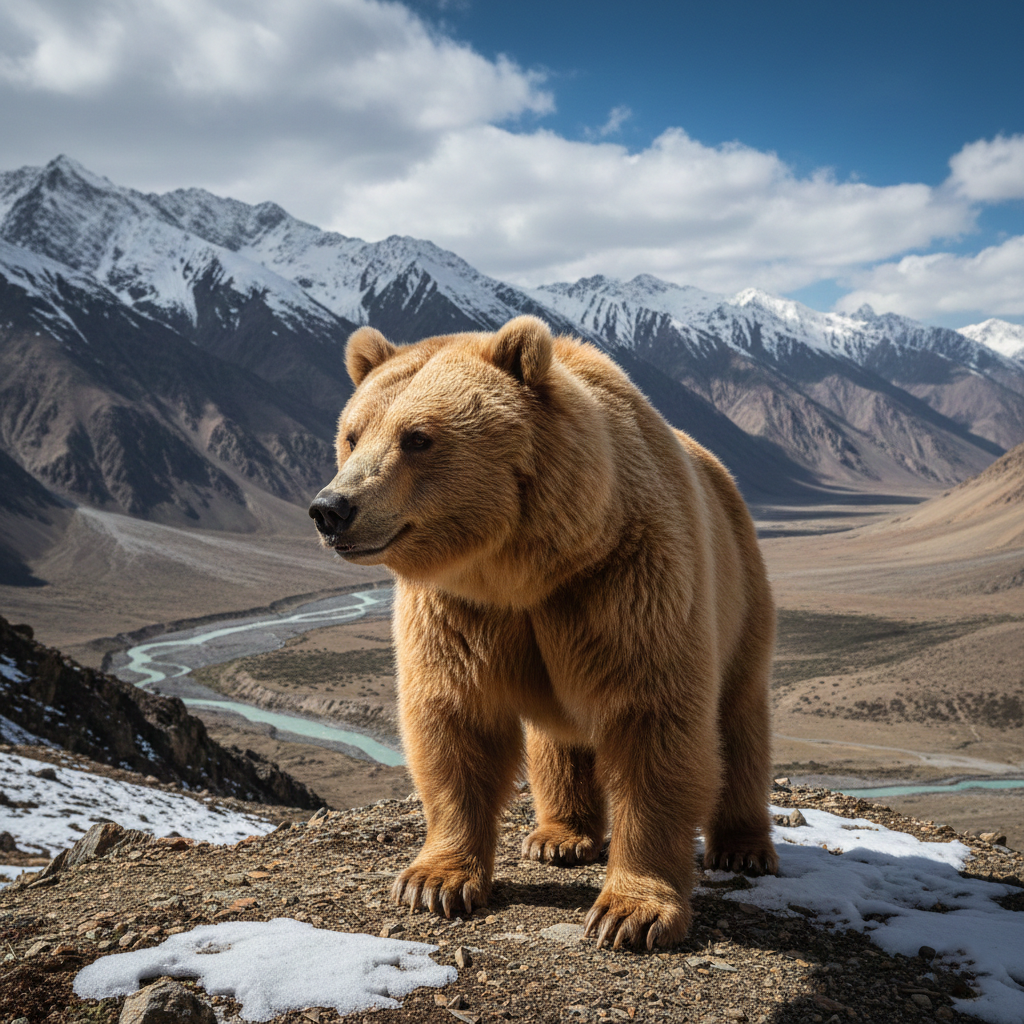 Himalayan Brown Bear Ladakh