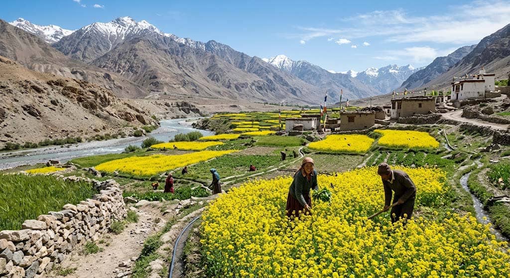 Ladakh Farming