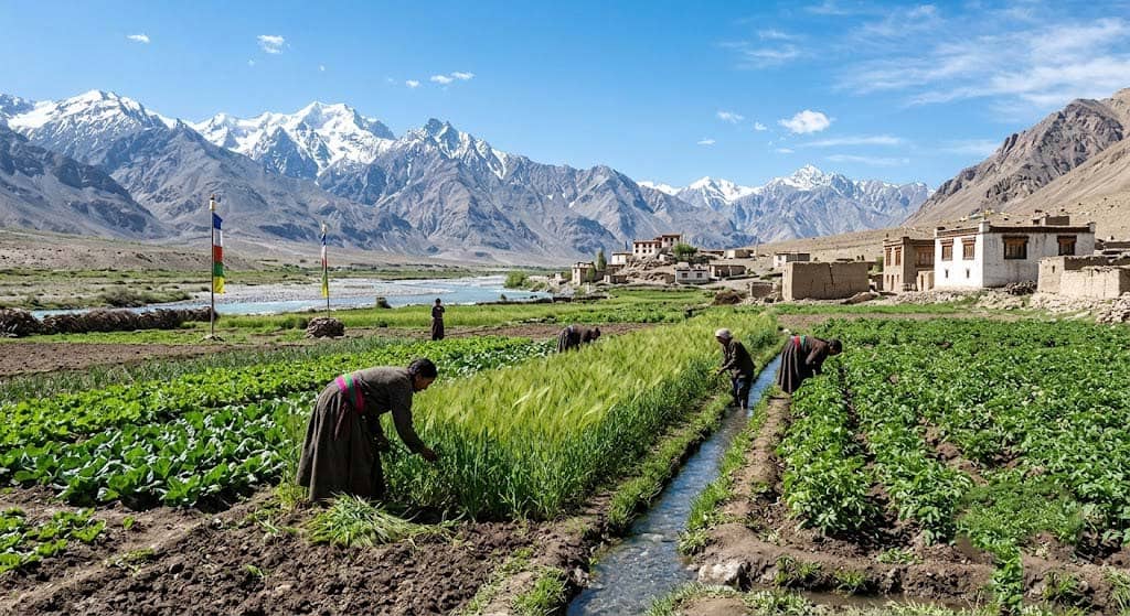 Ladakh Farming